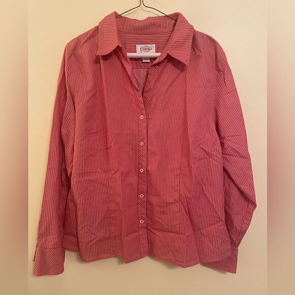 Talbots Women’s Button down top Size 16 - Picture 1 of 3